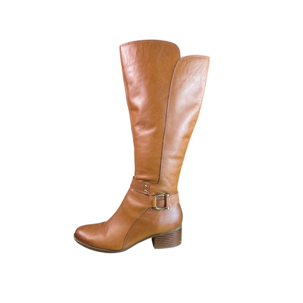 Naturalizer Dane Leather Tall Riding Boots Size 8.5